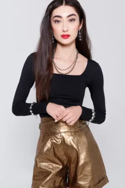 Memphis Necklace- Metallic