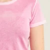 Miller Cotton T-Shirt in fuchsia