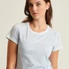 Miller Cotton T-Shirt in powder blue