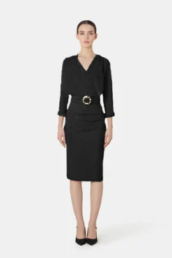 Minao Dress in black