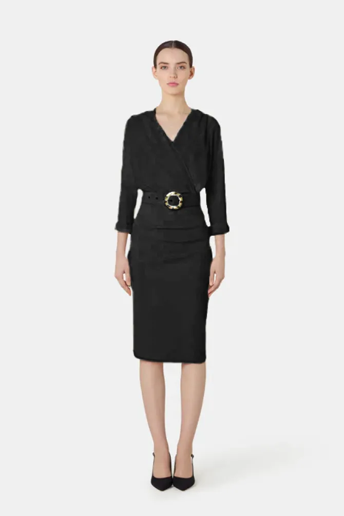 Minao Dress in black