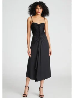 NADINE DRESS IN SHEER JERSEY