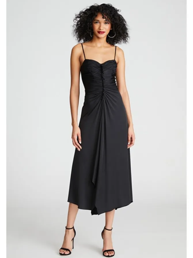 NADINE DRESS IN SHEER JERSEY