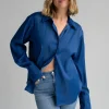 Nala Blouse in denim
