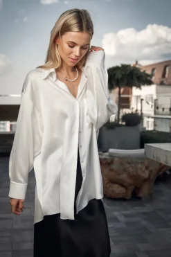 Nala Blouse in ivory – small