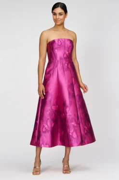 natalie tea length dress
