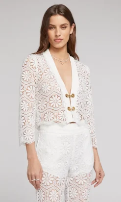Noella Lace Top Ivory – Small