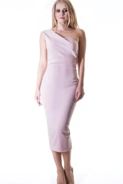 Odessa Short Dress in Dusty Rose – 8