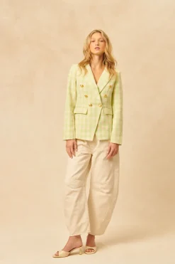 OLIVER BLAZER in KEYLIME