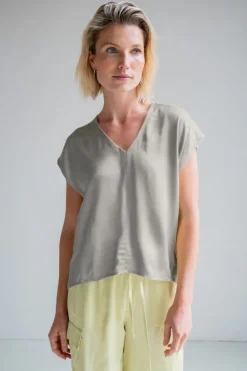 Olivia Blouse in grey