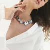 ORGANIC REFLECTIONS ROUND NECKLACE