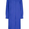 Paulette Dress in royal blue