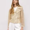 Peggy Perforated jacket