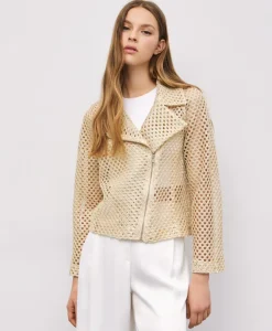 Peggy Perforated jacket