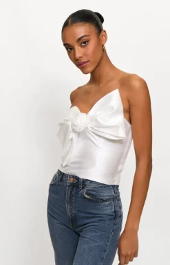 presley top in white – Small