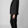 Prune Slit Pants – size 38