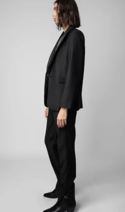 Prune Slit Pants – size 38