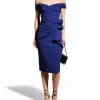 Radoslava Bodycon Dress in blu klein