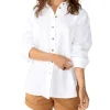 Relaxed Linen Shirt – xs