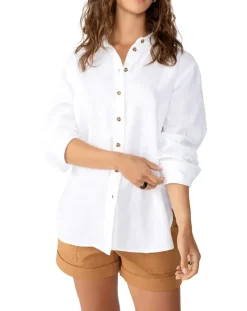 Relaxed Linen Shirt – xs