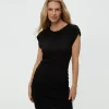 Ricci Shoulder Dress in black