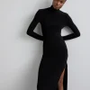 Ronnie Side Slit Gown