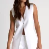 Ronnie Vest in white