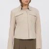 Rowan Washed Suede Jacket