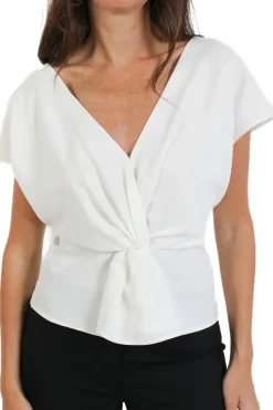 Roxy Blouse in Ivory