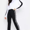 Sandy Striped Jogger Pants