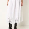 SARAI SKIRT in snow white