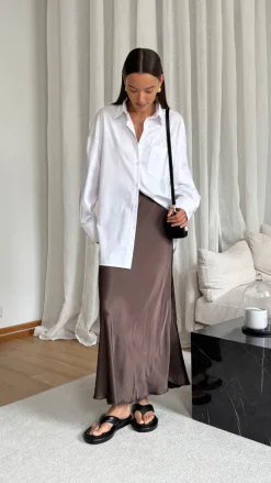 Sasha Skirt – Dark Espresso