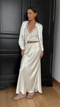 Sasha Skirt – Oyster