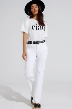 Sharron Straight Denim Pants – XL