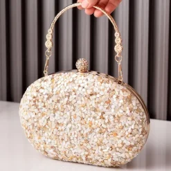 Shelco Clutch in gold
