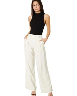 Slouchy Gab Trousers in birch
