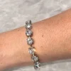 Small Crystal Clear Bracelet