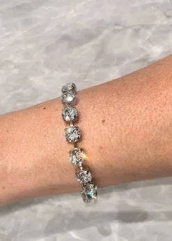 Small Crystal Clear Bracelet