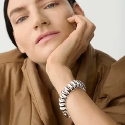 Sofia Mega Bracelet in Silver