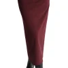 Sola Skirt in Burgundy-