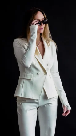 Sophia Jacket in ivory