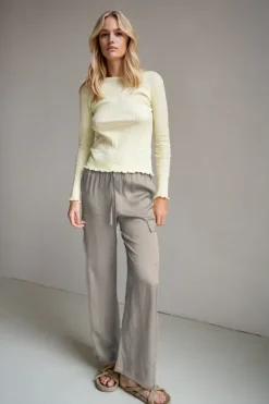Sophia Trouser in grey