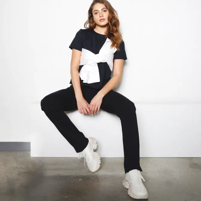 Sten Pant in black -16