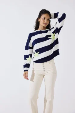 Stripe Star Sweater