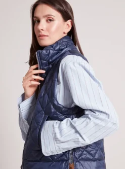 Talia Gilet – navy