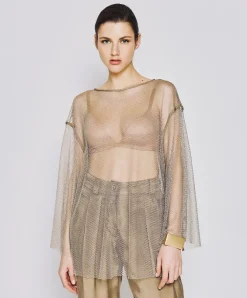 Tasha Mesh Long Top