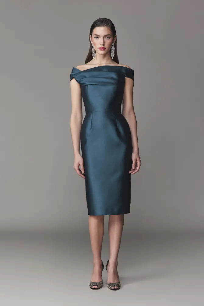 Tatiana Cocktail Dress in teal