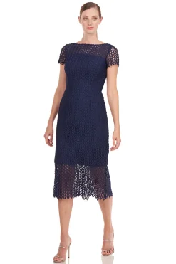 TATUM DRESS in navy
