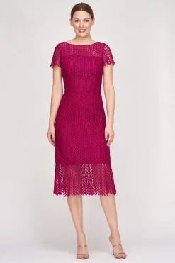 TATUM DRESS in sangria