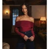 Thatcher Bodysuit in cabernet